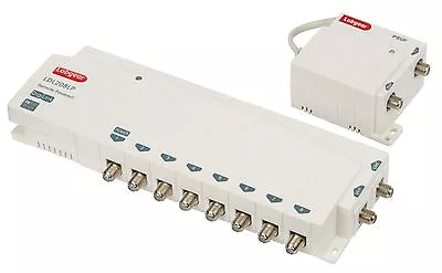 8 Way Tv Aerial Signal Booster Distribution Amplifier New Built In 4g Filter • £29.90