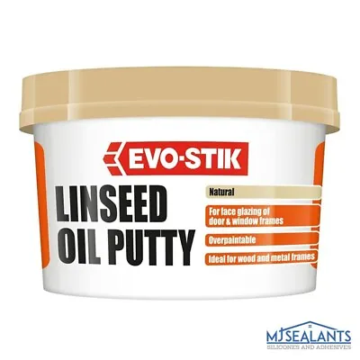 £5.29 • Buy Evo-Stik Linseed Oil Putty Natural Colour For Door And Window Frames 500g