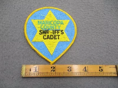 Vintage Maricopa County Sheriffs Cadet Patch • $6