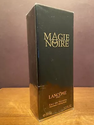 Vintage MAGIE NOIR By Lancome 1.7 Oz / 50 Ml Eau De Toilette Spray Sealed RARE • $199.95