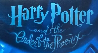 SINGLE CD Harry Potter And The Order Of The Phoenix Audiobook READ DESCRIPTION • $2.09