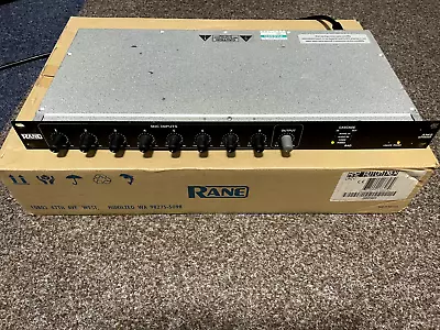 Rane AM2 8-channel Phantom XLR 1U Rack Gain-sharing Automatic Mic Mixer Boxed • £99