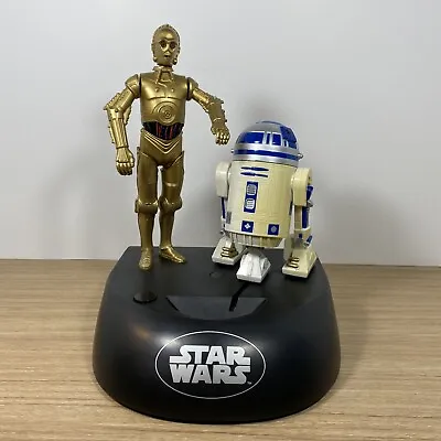 Vtg R2-D2 & C-3PO Star Wars Talking Lighted Coin Bank Toy 1995 - See Desc • $24.99