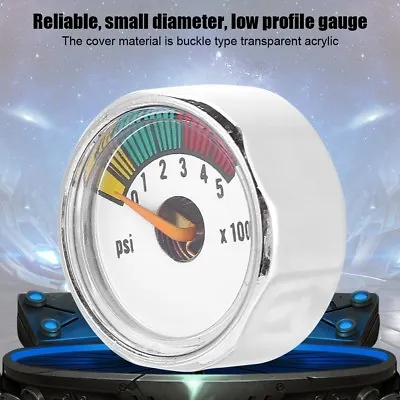 3000psi Or 5000psi 1/8  NPT Mini Gauge Manometer For Paintball PCP Air Rifle • $7.59