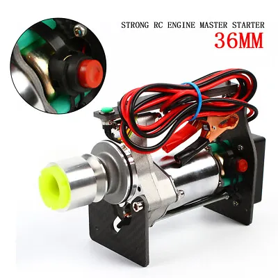 36mm Strong RC Engine Starter For Gasoline/Nitro Engine RC Helicopter Airplane • $60.01