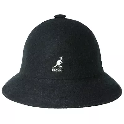 Kangol Original Tropical Bell Fashion Hat Hats Wool Casual Black New Trend • £45.79