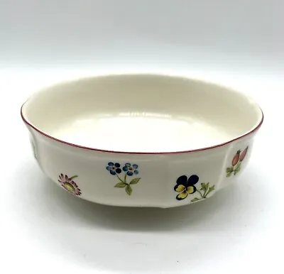 Villeroy & Boch Petite Fleur #1748 Coupe Cereal 5  5/8” X 2  1/8” *One Chip* • $15