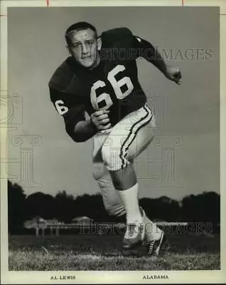 1963 Press Photo Alabama Football Player Al Lewis - Abns07747 • $17.99