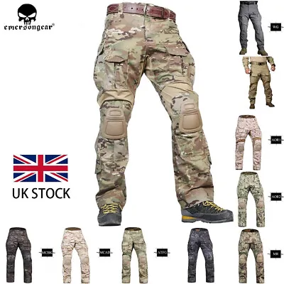 Emerson Combat BDU Gen3 G3 Pants + Knee Pad Tactical Assault Uniform Trousers UK • £68.99