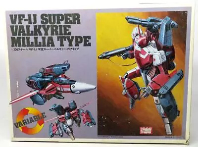 Bandai Macross 1/100 Valkyrie VF-1J Millia Type Variable Model Kit (B5) • $17.59