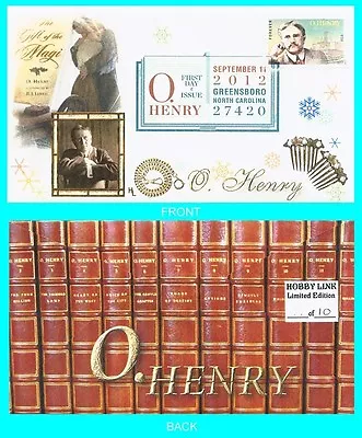 O. Henry First Day Cover With Color Cancel Type 1 • $10
