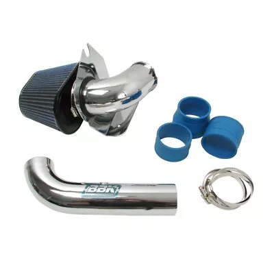 BBK For 86-93 Mustang 5.0 Cold Air Intake Kit - Fenderwell Style - Chrome Finish • $299.99