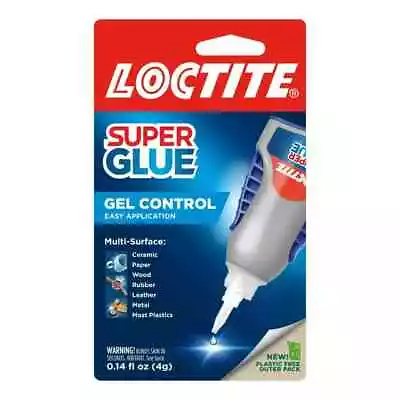 Loctite Super Glue Ultra Gel Control 0.14 Fl Oz 1 Bottle • $6