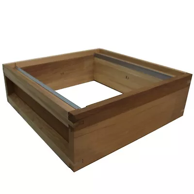 National Bee Hive Cedar Super Box Beekeeping Beehive Keeping 178 • £41.99