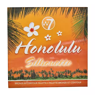 W7 Honolulu Silhouette Pressed Powdered Bronze & Contour Palette Brand New • £7.99