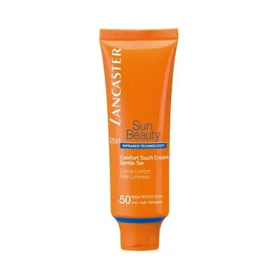 £23.95 • Buy NEW Lancaster Sun Comfort Touch Cream Gentle Tan SPF 50 50ml Sunscreen Sunblock