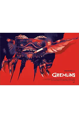Gremlins By Malone Ltd Edition X/85 Poster Print Mondo MINT Movie Art • $120