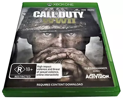 Call Of Duty WW2 - Microsoft Xbox One Game • $13.99