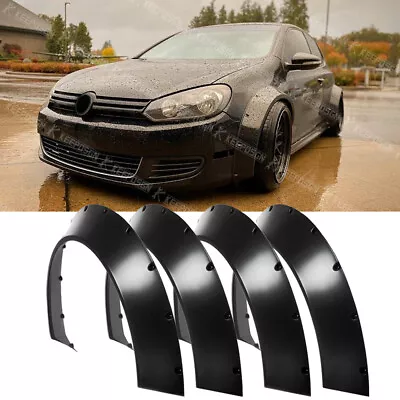 For VW GOLF JETTA MK4 MK5 MK6 MK7 Fender Flares Wheel Arches Extra Wide Body Kit • $99.65