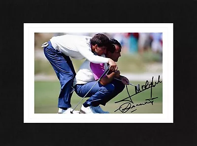 £7.49 • Buy 8X6 Mount SEVE BALLESTEROS & OLAZABAL Signed PHOTO Print Golf ReadyTo Frame