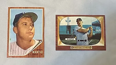 Lot Of (2) 1996 Topps Mickey Mantle Sweepstakes Unmarked Redemption ‘55 ‘62 • $29