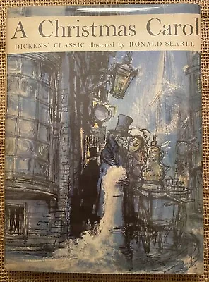 A Christmas Carol By Charles Dickens 1961 1st Edition Beautiful Illustrations • $190
