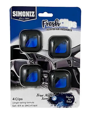 Simoniz Vent Clips - True Night Car Vent Clip Air Fresheners • $11.12