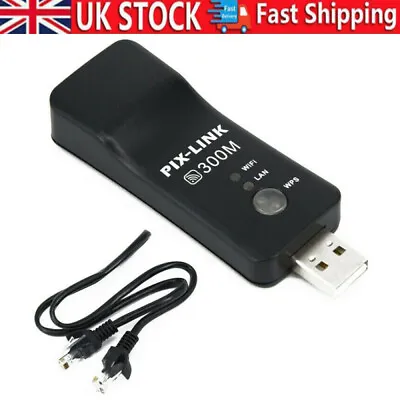 UK For Samsung Smart TV Wireless LAN Adapter WiFi Dongle RJ-45 Ethernet Cable • £10.99