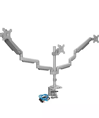 Mount-It! MI-2753 Triple Monitor Mount With USB Port • $170