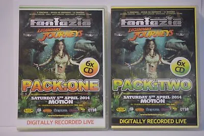 Fantazia LEGENDARY JOURNEYS Packs 1 & 2 12x CD 2014 • £29.99