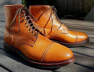 Viberg X Division Road Shelby Sharp Boots Shinki Tan Latigo 2020 Last - Sz 7.5UK • $500