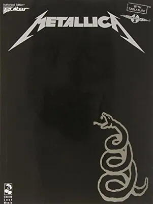 Metallica - Black Album Tab For Guitar By Metallica Book The Cheap Fast Free • £17.99