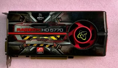 XFX HD-577A-ZNFR ATI Radeon HD 5770 1GB GDDR5 PCI Express Graphics Video Card • $65.99