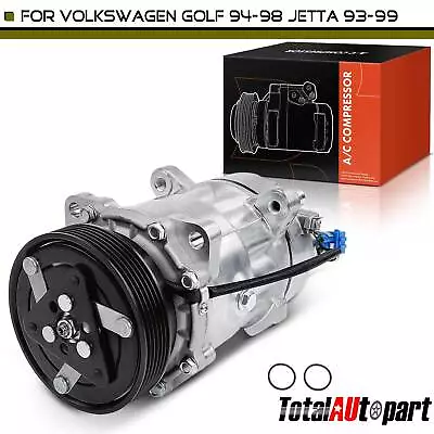 1x AC Compressor With Clutch For Volkswagen Golf Jetta 93-99 Passat 93-97 Cabrio • $151.99