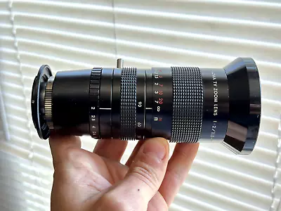 [Very Good] Kowa 11.5-90mm F/2 C-Mount Zoom Lens (w/ MFT Adapter Included) • $149