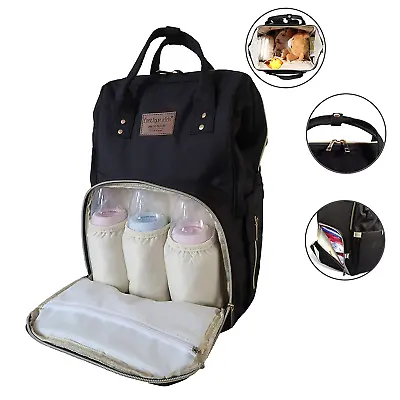 Unisex Kids Baby Changing Backpack Multi-Purpose Organiser For Busy Parents • £10