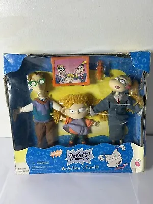 Vintage Rugrats Angelica’s Family Playset Angelica Charlotte & Drew Set (rare) • $139.99