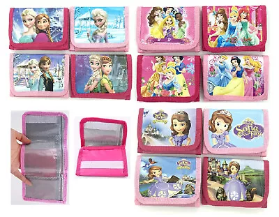 Princesses Cartoon Art Wallet Cash Coin Card Organizer Holder Case Free Gift Bag • $15.99