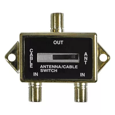 RCA VH71RV 2-Way A/B Coaxial Cable Slide Switch • $16.65