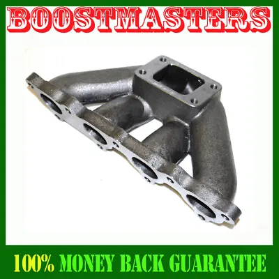 For 88-00 HONDA CIVIC T3 CAST IRON TURBO EXHAUST MANIFOLD D D15 D16 CRX D SERIE • $87.75