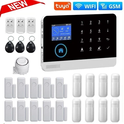 $56.11 • Buy Home Security Alarm System Wireless WIFI GSM Tuya Smart Life APP Motion Sensor