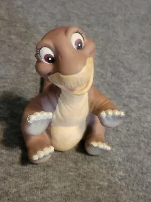 Vintage Littlefoot Hand Puppet Rubber 1988 Toy Land Before Time Pizza Hut • $22.32