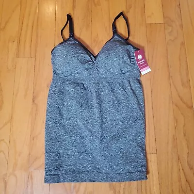 $13.96 • Buy NWT Size XL Bravado! BASICS Black Slimming Maternity And Nursing Cami