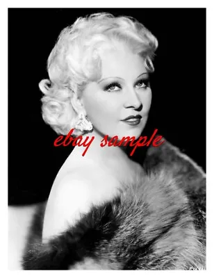 MAE WEST PUBLICITY PHOTO - Hollywood 1930's Movie Star Actress • $7.99