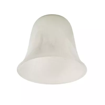 £19.99 • Buy 3 X Bell Light Shades Glass Lampshades Frosted Marble Effect Pendant Ceiling