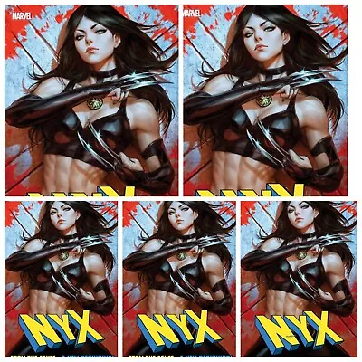 5 Pack NYX #1 Stanley Artgerm Lau Variant PRESALE 7/24 Marvel 2024 Wolverine • $14.95