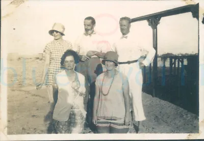 1927 Egypt Alexandria Beach De Rougemont Critchleys Et Al 3x2  Orig Photo • £7.86