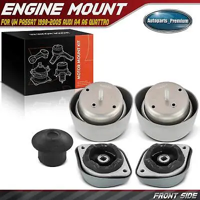 5Pcs Engine & Transmission Mount For VW Passat 1998-2005 Audi A4 A6 Quattro S4 • $77.99