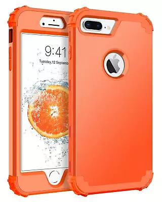 Bentoben Case For Iphone 8 Plus Iphone 7 Plus Case 3 In 1 Hybrid Hard Plastic • $71.12