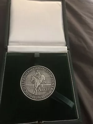 £245 • Buy Cheltenham Gold Cup Arkle Solid Silver Coin 16/50